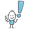 Bild: Strichmännchen mit Ausrufezeichen,Quelle: fotolia/strichmännchen.de Bild: Strichmännchen mit Ausrufezeichen,Quelle: fotolia/strichmännchen.de